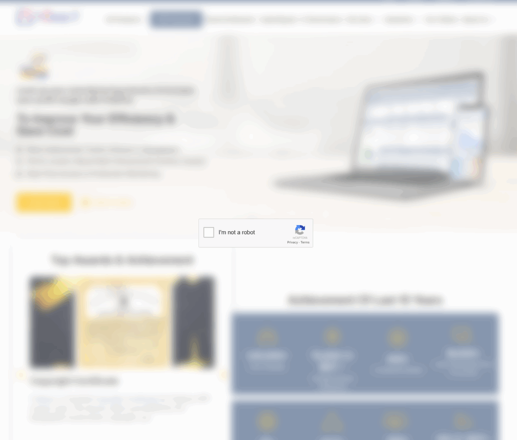Fake reCAPTCHA Attack on WordPress: ClickFix Evolution with Blockchain-Backed C2 1 Wordpress website showing fake reCaptcha